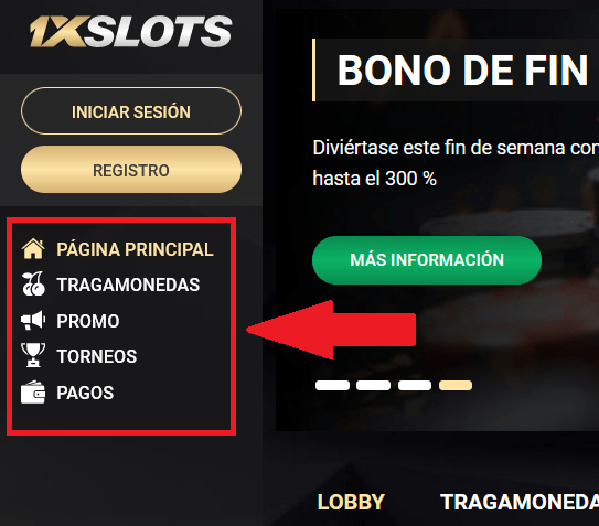 1xslots casino Argentina